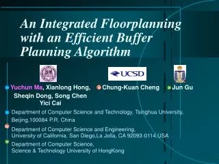 An Integrated Floorplanning with an Efficient Buffer Planning Algorithm