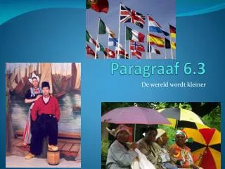 paragraaf 6 3