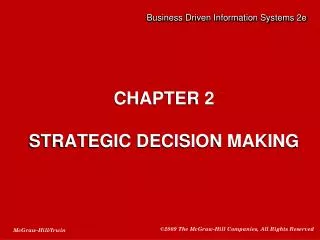 Business Driven Information Systems 2e