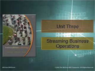 unit three
