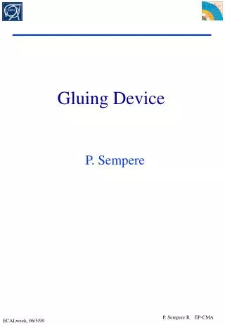 Gluing Device