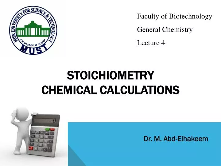 stoichiometry chemical calculations