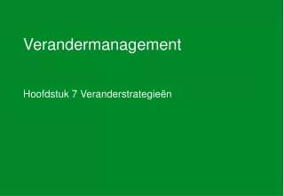 verandermanagement