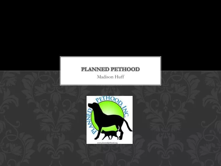 planned pethood