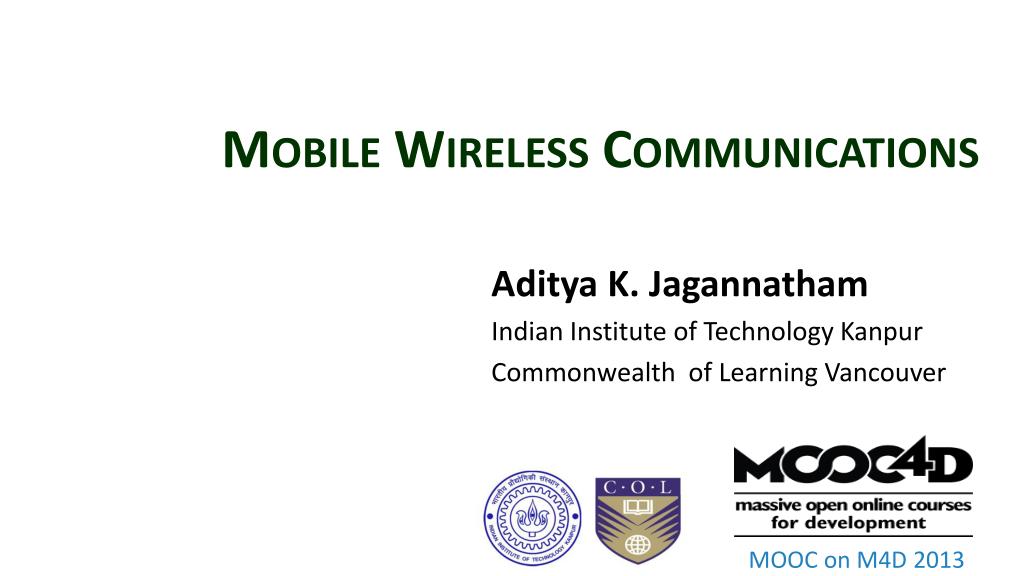PPT - Mobile Wireless Communications PowerPoint Presentation, free ...