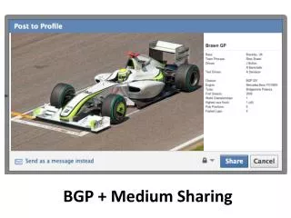 BGP + Medium Sharing