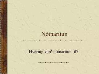 n tnaritun