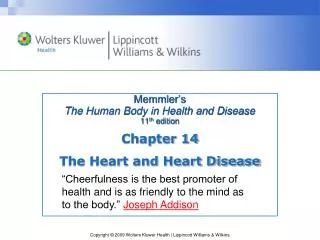 memmler s the human body in health and disease 11 th edition