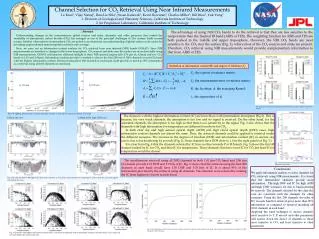 Channel Selection for CO 2 Retrieval Using Near Infrared Measurements