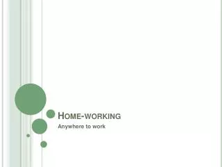 Home-working