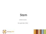Stem - slide 1