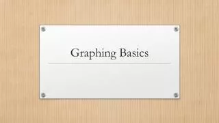 Graphing Basics