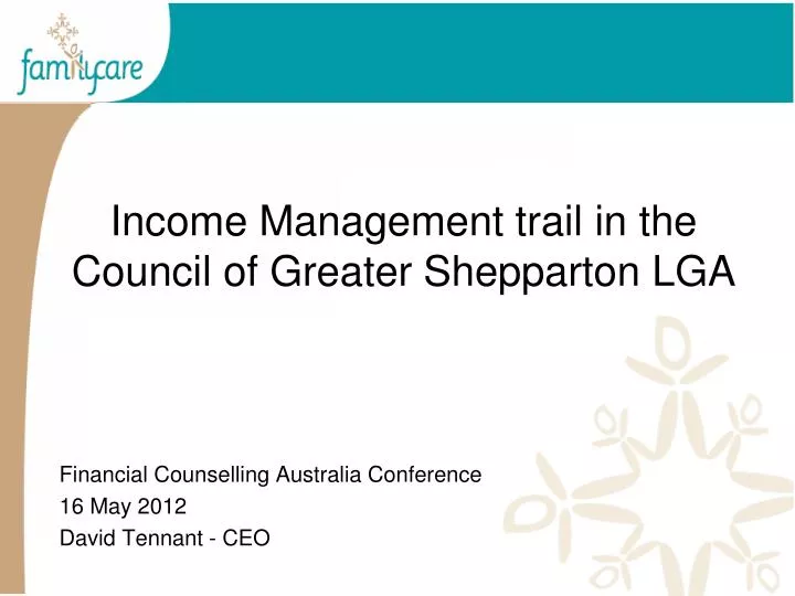 income management trail in the council of greater shepparton lga