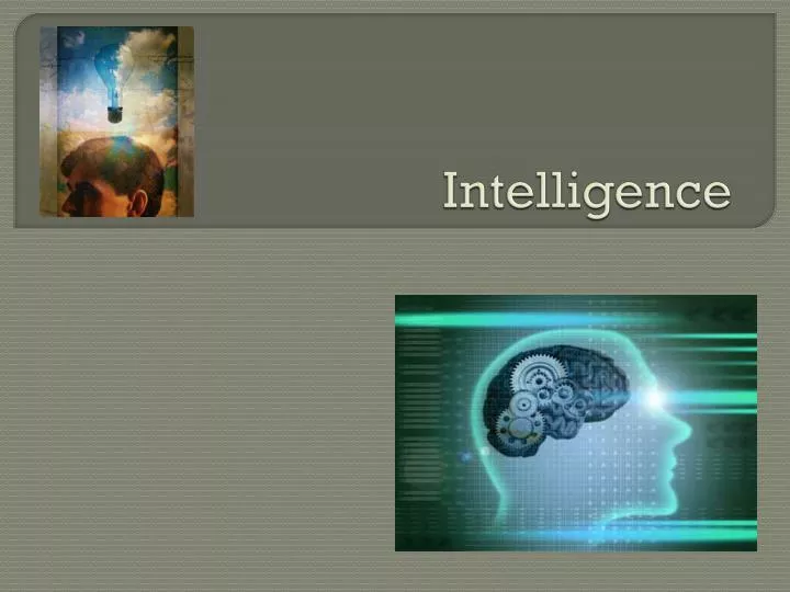 intelligence