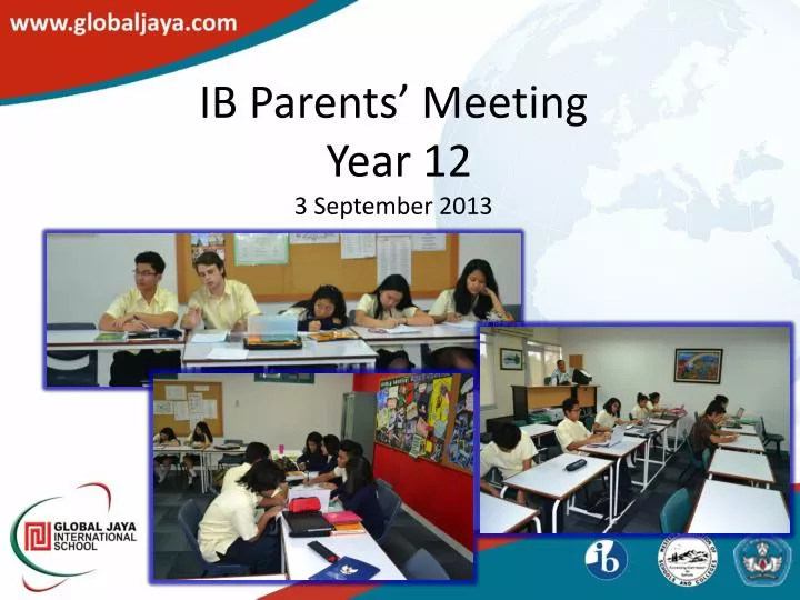 ib parents meeting year 12 3 september 2013