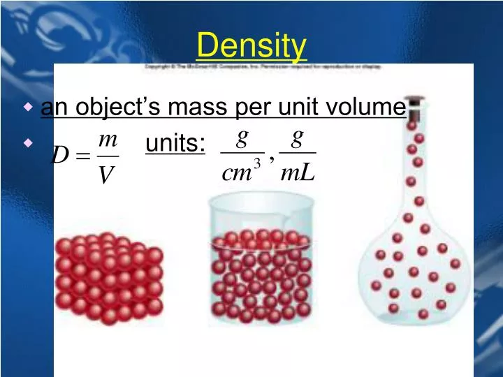 density