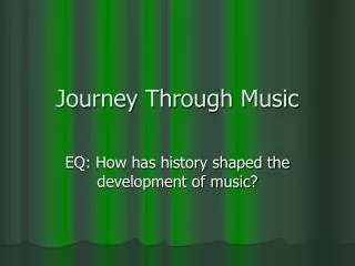 Journey Through Music