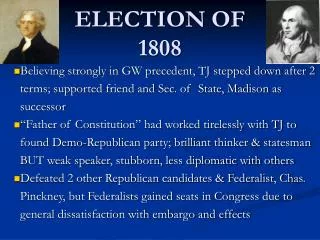 ELECTION OF 1808
