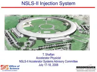 NSLS-II Injection System