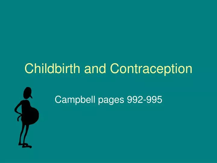 childbirth and contraception