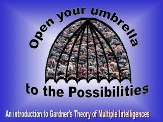 Open your umbrella