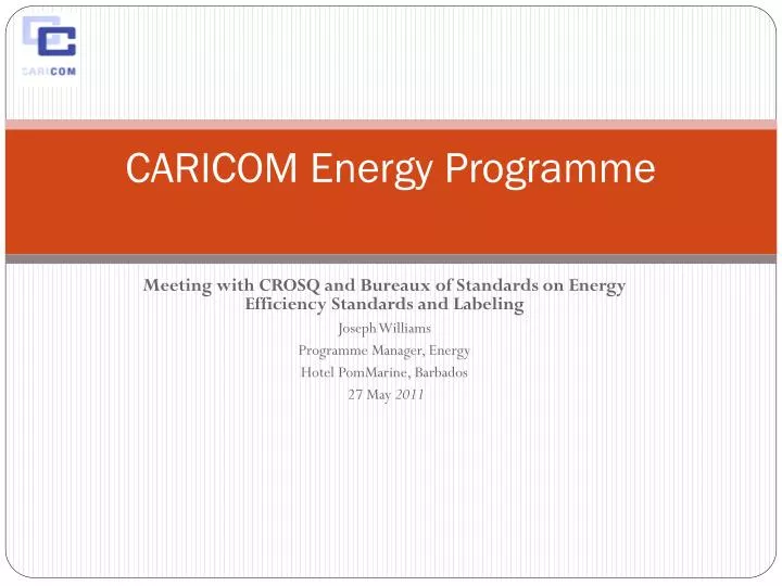 caricom energy programme