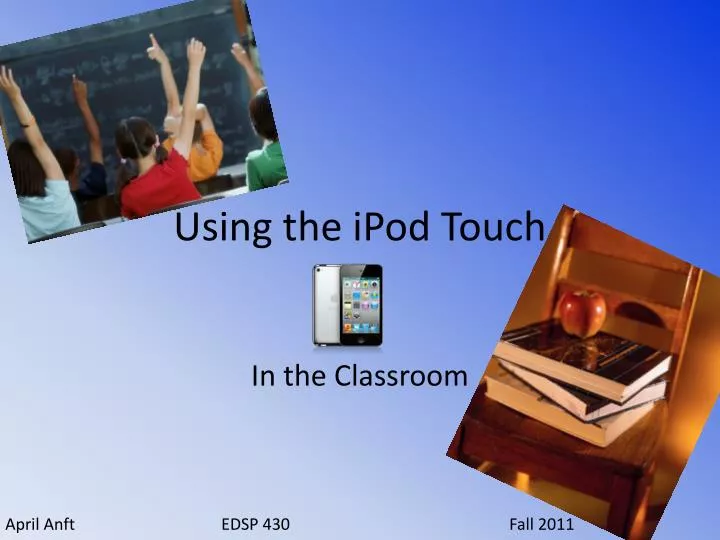 using the ipod touch