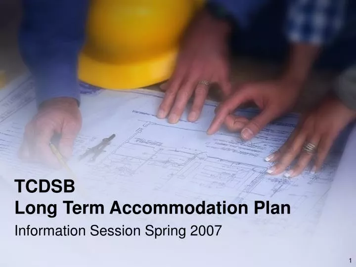 tcdsb long term accommodation plan