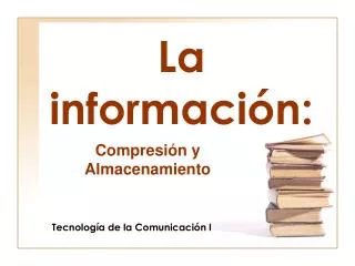 la informaci n