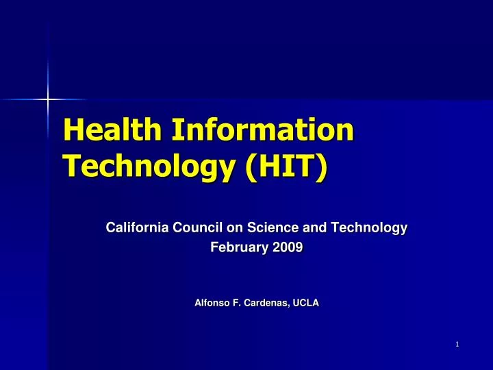 health information technology hit