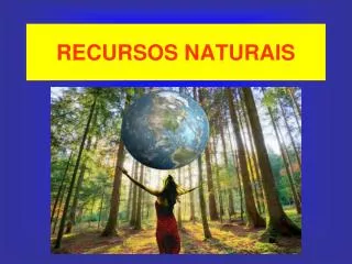 recursos naturais