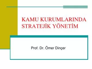 kamu kurumlarinda stratej k y net m