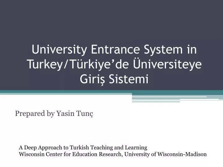 university entrance system in turkey t rkiye de niversiteye giri sistemi