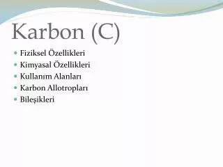 karbon c