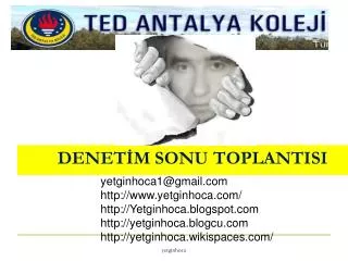 denet m sonu toplantisi
