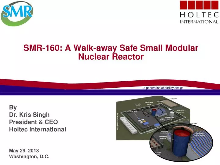 smr 160 a walk away safe small modular nuclear reactor
