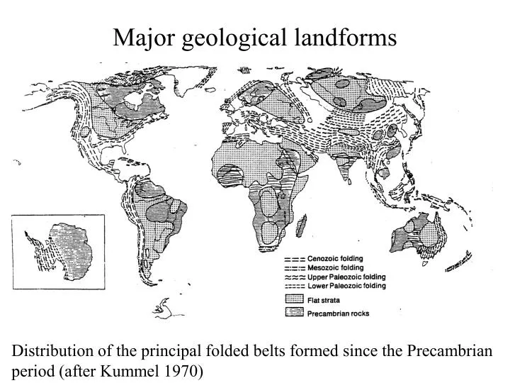major geological landforms