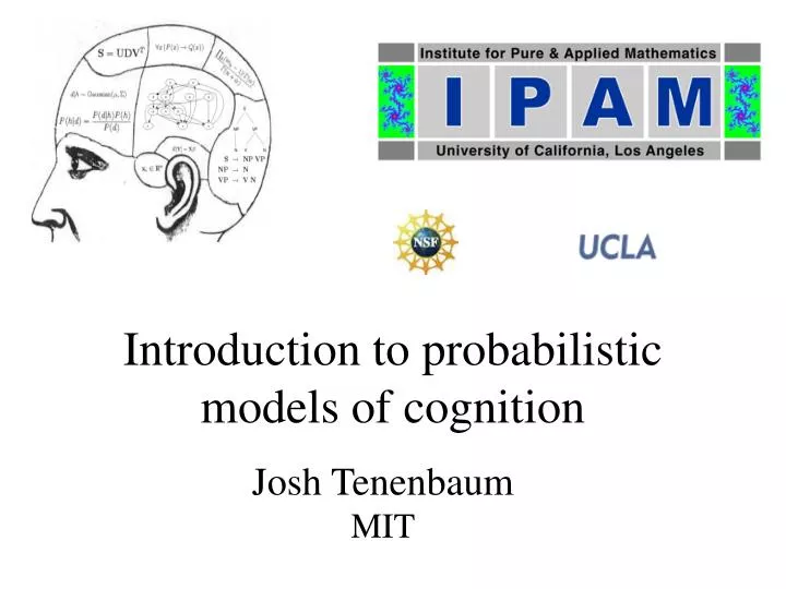 introduction to probabilistic models of cognition