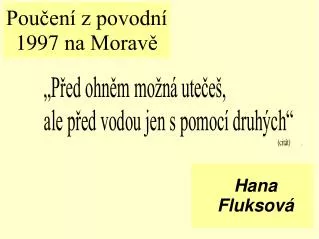 hana fluksov