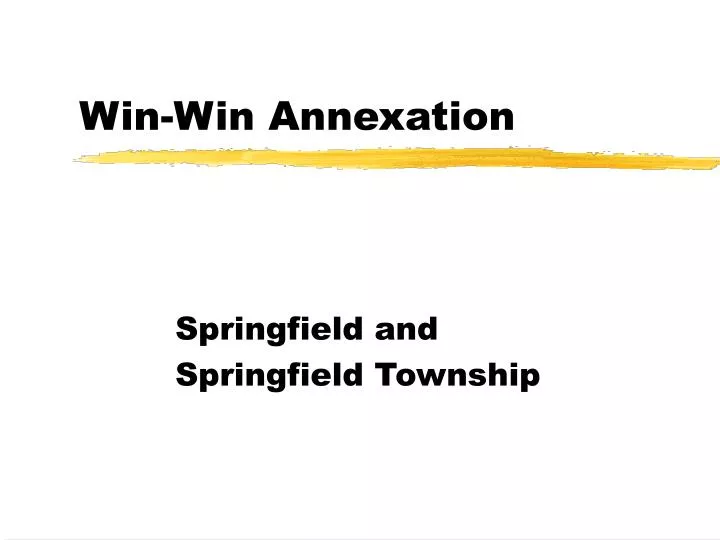 win win annexation