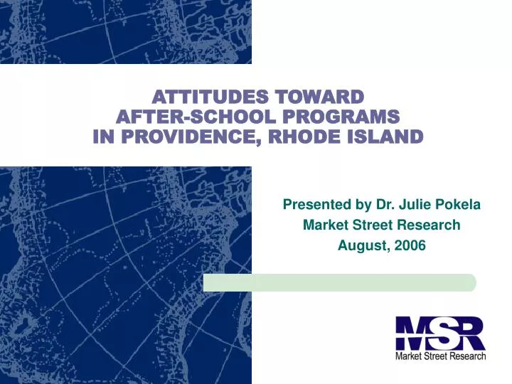 attitudes toward after school programs in providence rhode island