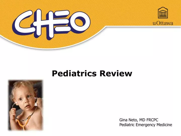 pediatrics review