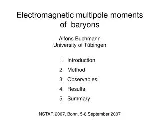 Electromagnetic multipole moments of baryons