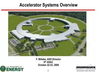Accelerator Systems Overview
