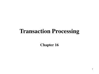 transaction processing