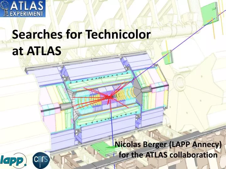 searches for technicolor at atlas