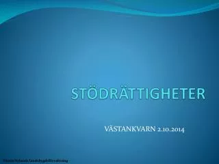 st dr ttigheter