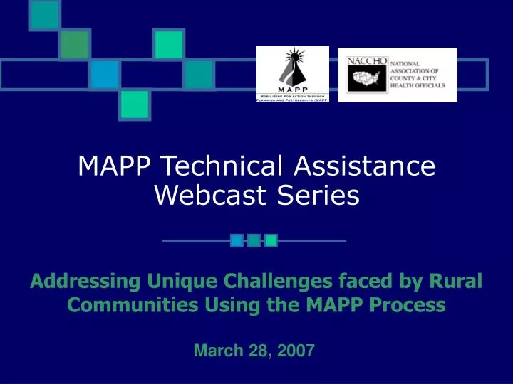 mapp technical assistance webcast series
