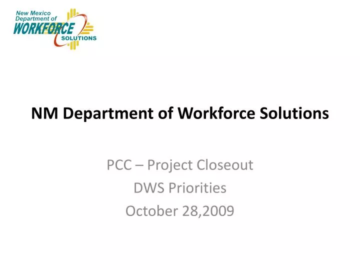 nm department of workforce solutions