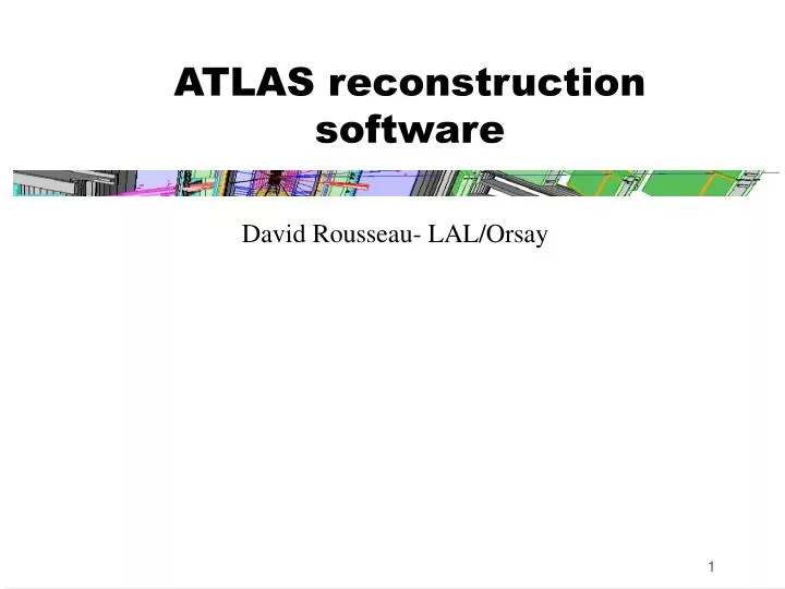 atlas reconstruction software